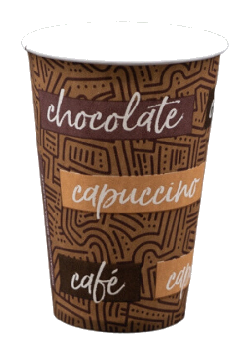 Vaso Polipapel 7.5 oz Diseño Cafetería